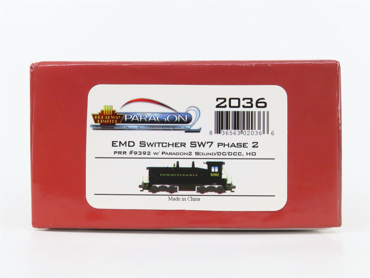 HO Broadway Limited BLI 2036 PRR Pennsylvania SW7 Ph. 2 Diesel #9392 - Paragon2