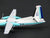 1:400 Scale Aero Classics Die-Cast Quebecair Fokker F-27 Aircraft CF-QBZ