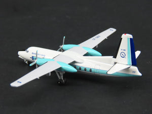 1:400 Scale Aero Classics Die-Cast Quebecair Fokker F-27 Aircraft CF-QBZ