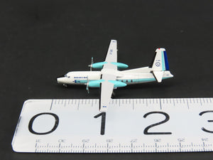 1:400 Scale Aero Classics Die-Cast Quebecair Fokker F-27 Aircraft CF-QBZ