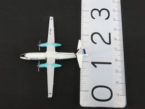1:400 Scale Aero Classics Die-Cast Quebecair Fokker F-27 Aircraft CF-QBZ
