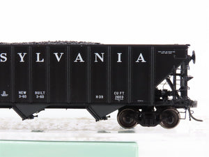 HO Scale Arrowhead ARR-1005-45 PRR Pennsylvania 3 Bay Hopper #666945 - With Load