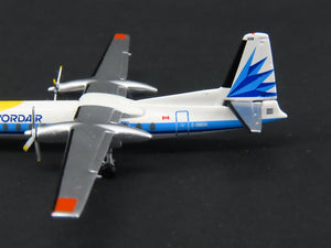 1:400 Scale Aero Classics Die-Cast Nordair Fairchild FH-227B Aircraft C-GNDH