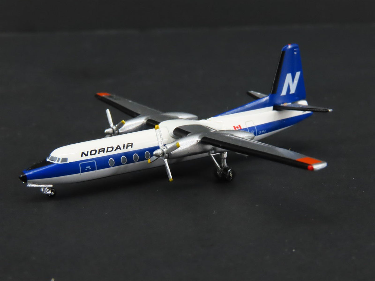 1:400 Scale Aero Classics Die-Cast Nordair Fairchild FH-227E Aircraft CF-NAJ