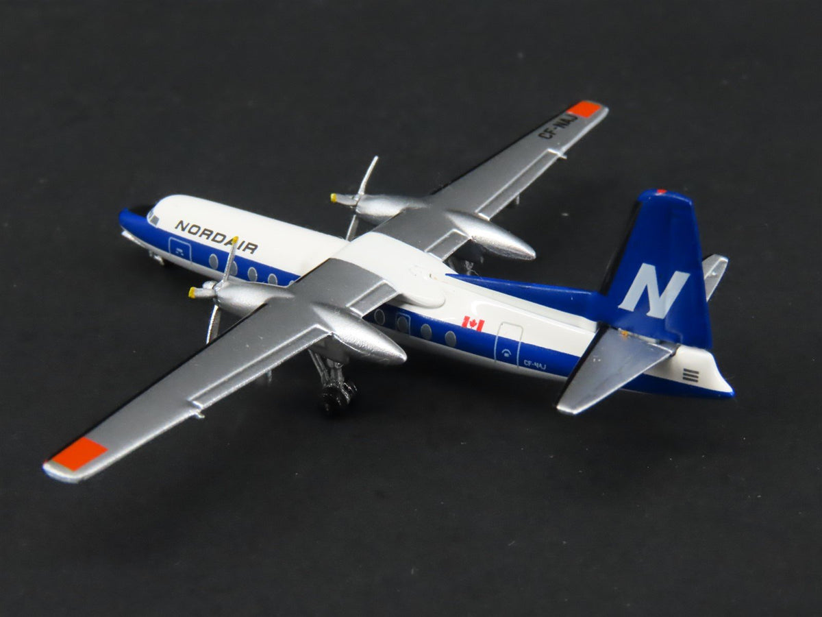 1:400 Scale Aero Classics Die-Cast Nordair Fairchild FH-227E Aircraft CF-NAJ