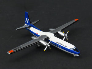 1:400 Scale Aero Classics Die-Cast Nordair Fairchild FH-227E Aircraft CF-NAJ