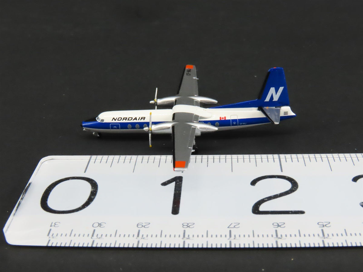 1:400 Scale Aero Classics Die-Cast Nordair Fairchild FH-227E Aircraft CF-NAJ