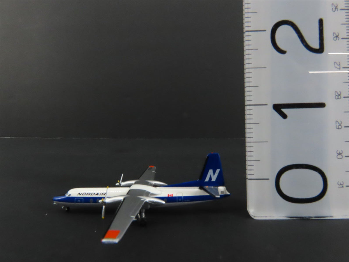 1:400 Scale Aero Classics Die-Cast Nordair Fairchild FH-227E Aircraft CF-NAJ