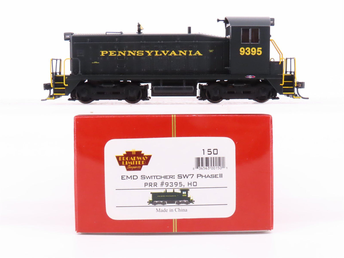 HO Broadway Limited BLI 150 PRR Pennsylvania SW7 Ph 2 Diesel #9395 w/DCC &amp; Sound