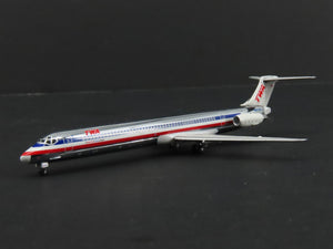 1:400 Scale Dragon Wings Jet-X JX018 Die-Cast TWA Boeing MD-83 Aircraft N9615W