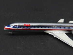 1:400 Scale Dragon Wings CRS002 Die-Cast TWA Boeing B-717-200 Aircraft N2417F
