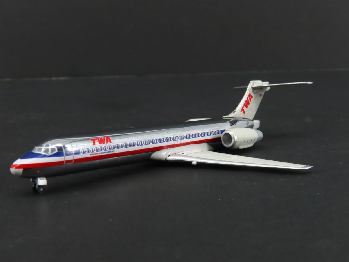 1:400 Scale Dragon Wings CRS002 Die-Cast TWA Boeing B-717-200 Aircraft N2417F