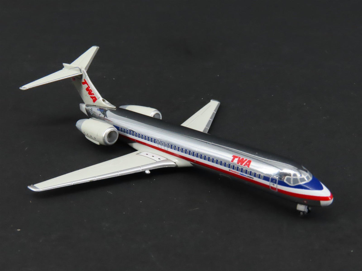 1:400 Scale Dragon Wings CRS002 Die-Cast TWA Boeing B-717-200 Aircraft N2417F