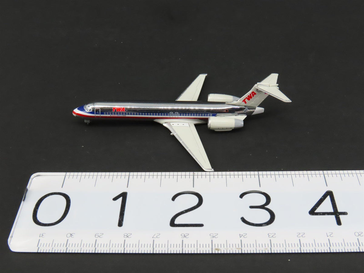 1:400 Scale Dragon Wings CRS002 Die-Cast TWA Boeing B-717-200 Aircraft N2417F