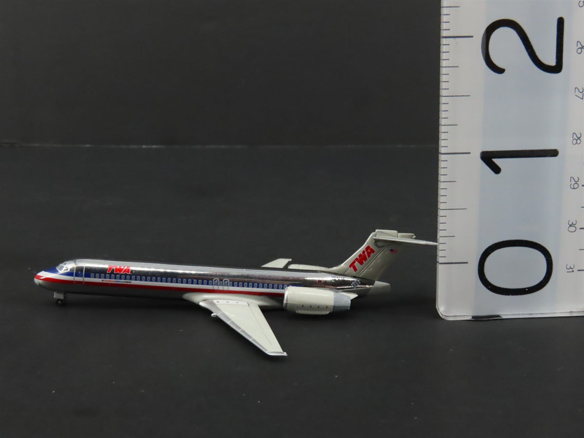 1:400 Scale Dragon Wings CRS002 Die-Cast TWA Boeing B-717-200 Aircraft N2417F