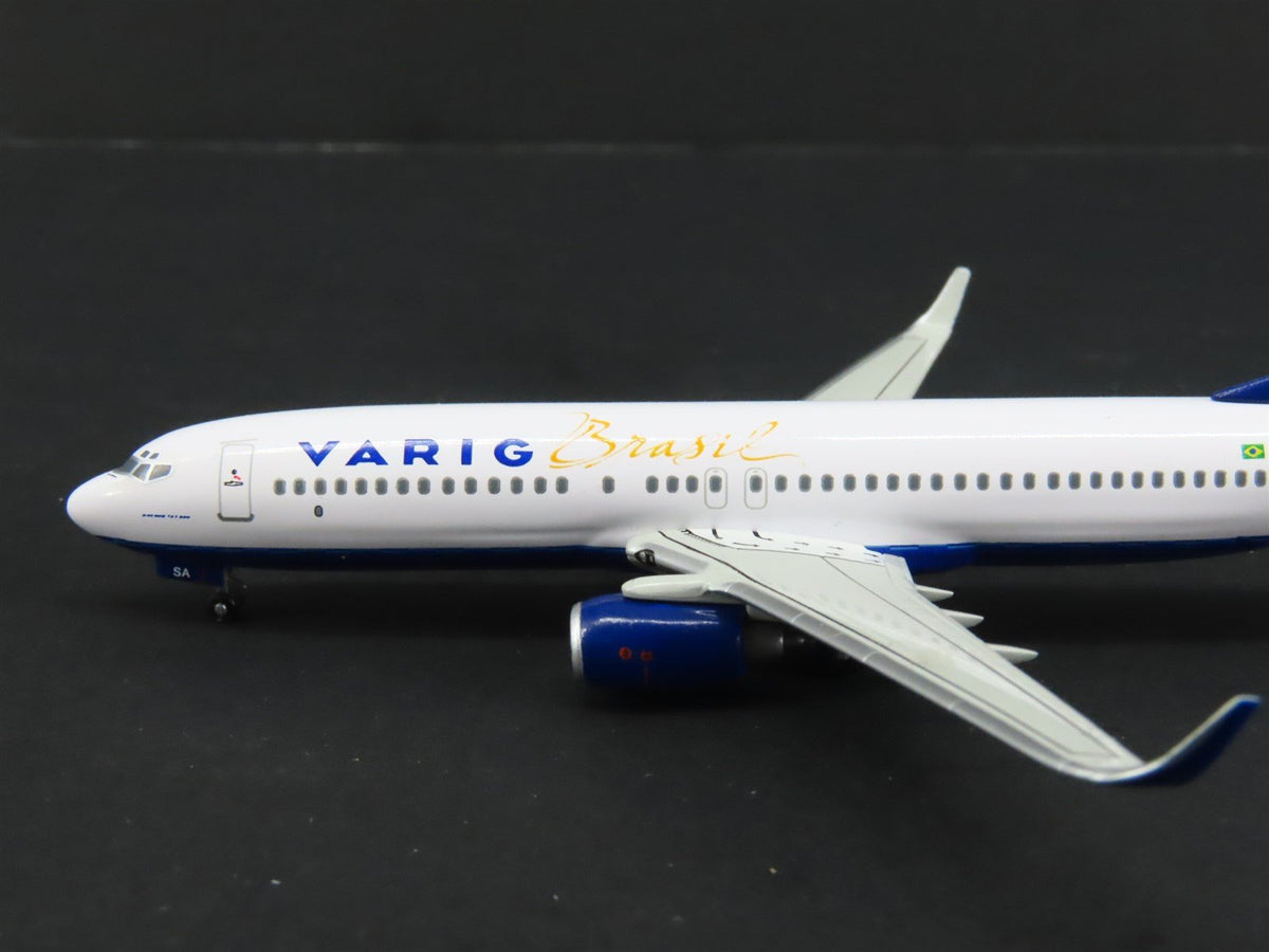 1:400 Scale Dragon Wings Die-Cast Varig Brasil Boeing B-737 Aircraft PP-VSA