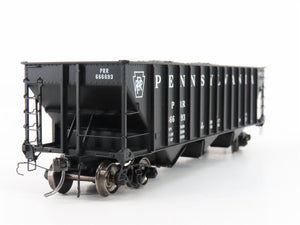 HO Arrowhead ARR-1005-20 PRR Pennsylvania 3 Bay Hopper Car #666693 - With Load
