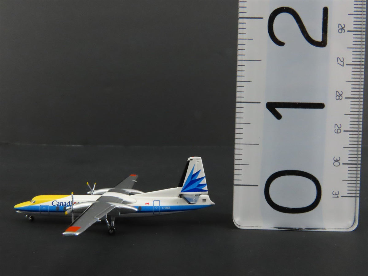 1:400 Scale Aero Classics Die-Cast Canadian Fairchild FH-227B Aircraft C-GNDI