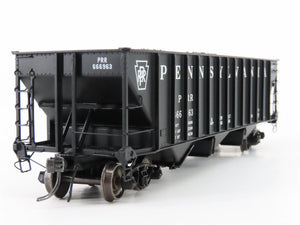 HO Arrowhead ARR-1005-47 PRR Pennsylvania 3 Bay Hopper Car #666963 - With Load