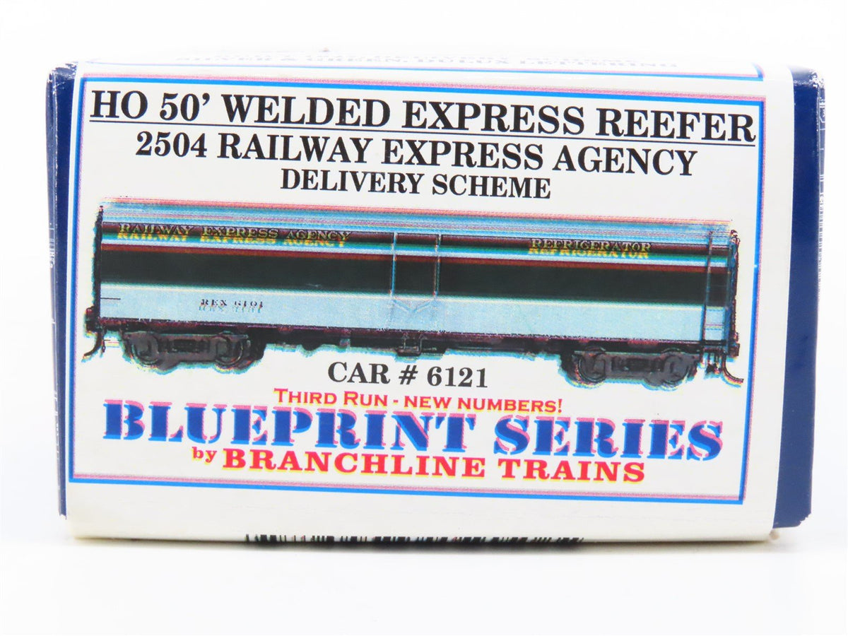 HO Branchline Blueprint Series Kit 2504 REA 50&#39; Express Reefer #6121 SEALED