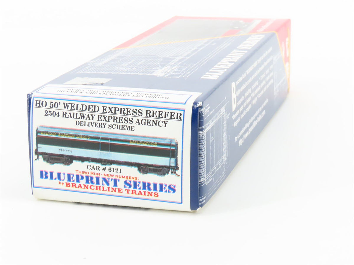 HO Branchline Blueprint Series Kit 2504 REA 50&#39; Express Reefer #6121 SEALED