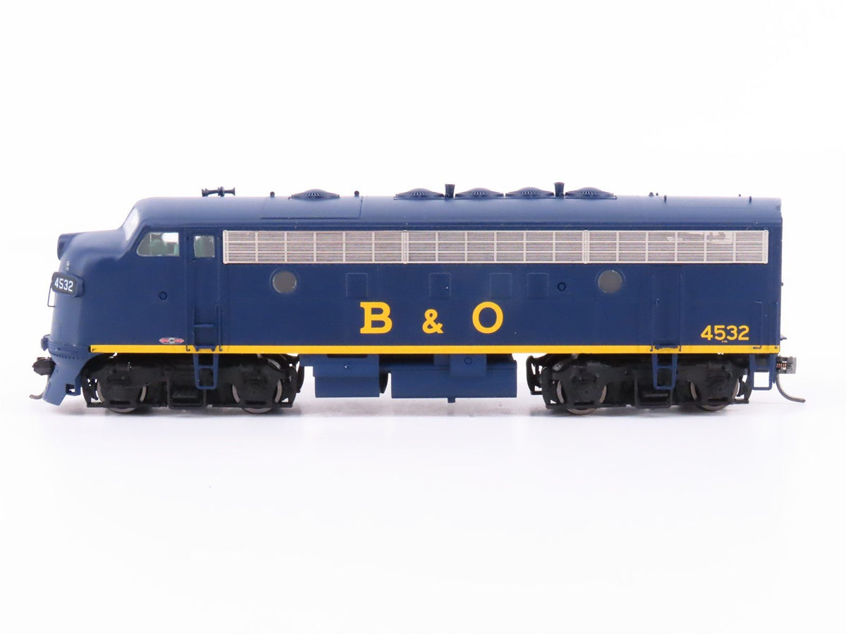 HO Scale InterMountain B&amp;O Baltimore &amp; Ohio EMD F7A Diesel #4532 w/ DCC &amp; Sound