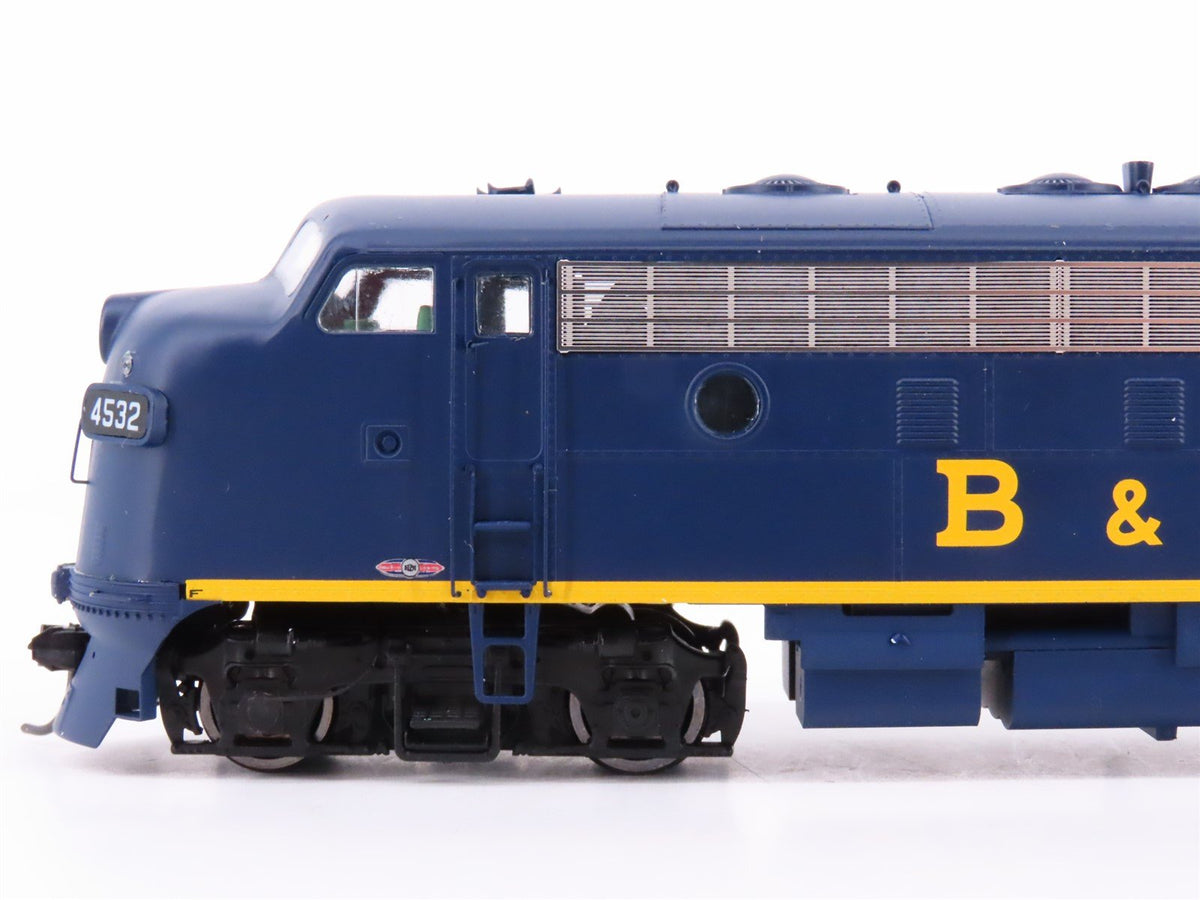 HO Scale InterMountain B&amp;O Baltimore &amp; Ohio EMD F7A Diesel #4532 w/ DCC &amp; Sound