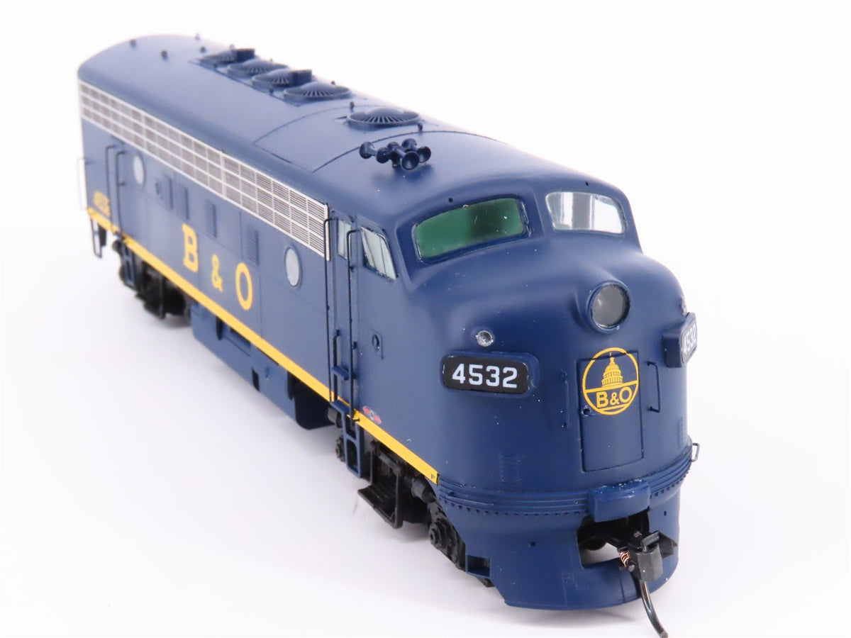 HO Scale InterMountain B&amp;O Baltimore &amp; Ohio EMD F7A Diesel #4532 w/ DCC &amp; Sound