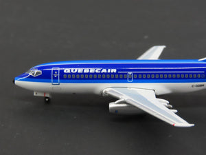1:400 Scale AeroClassics Die-Cast Quebecair Boeing B737-296 Airliner C-GQBA