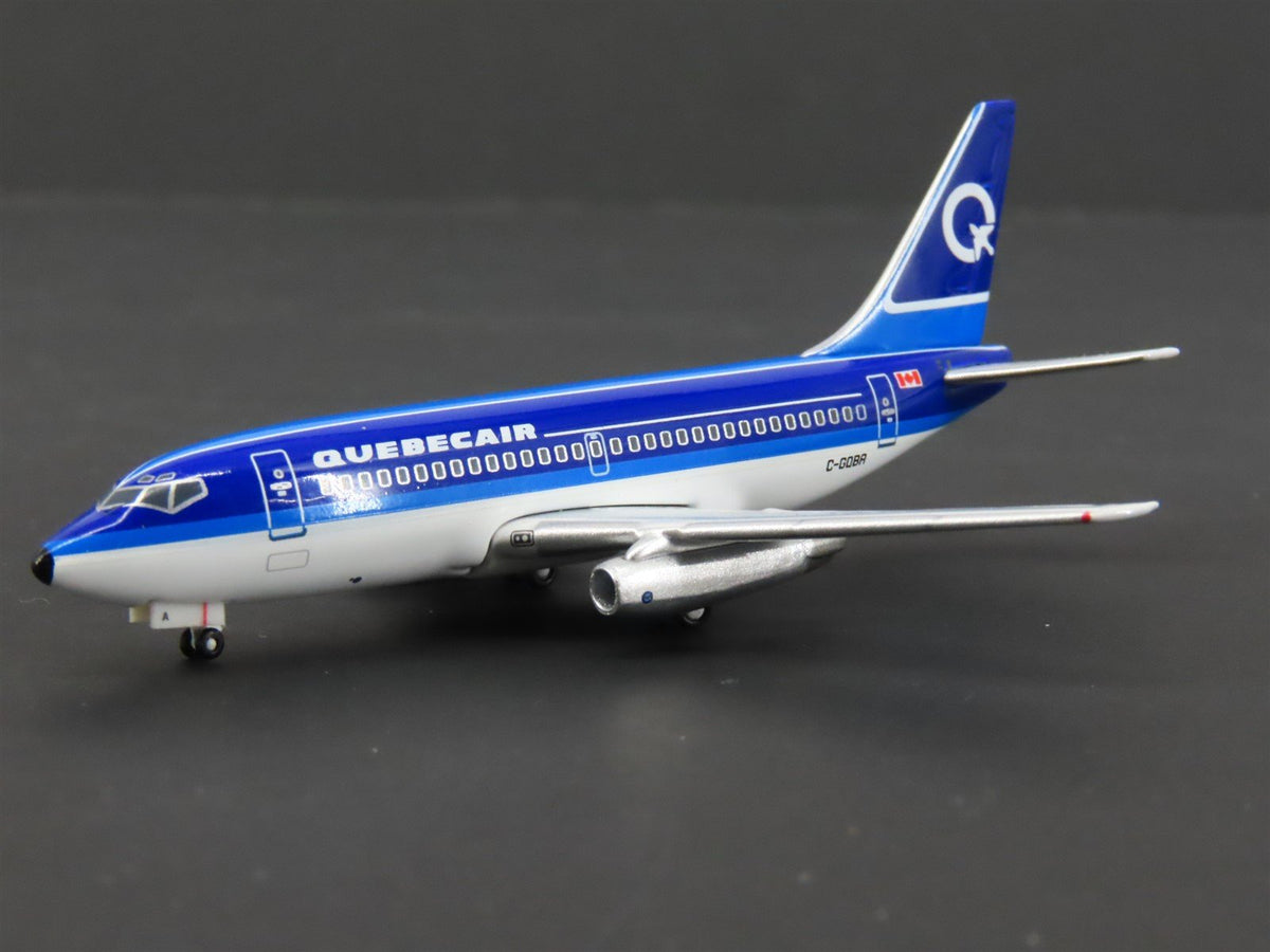 1:400 Scale AeroClassics Die-Cast Quebecair Boeing B737-296 Airliner C-GQBA