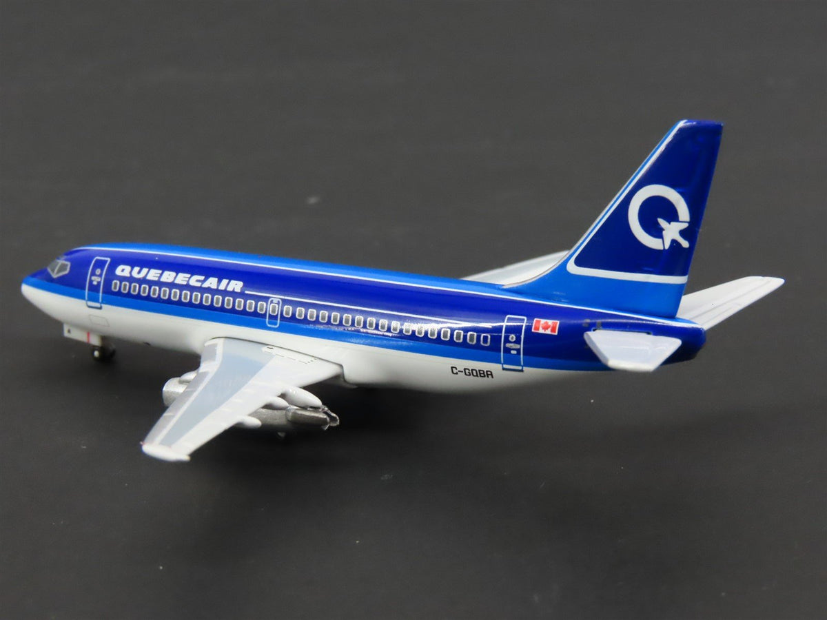 1:400 Scale AeroClassics Die-Cast Quebecair Boeing B737-296 Airliner C-GQBA