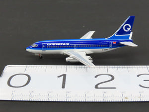 1:400 Scale AeroClassics Die-Cast Quebecair Boeing B737-296 Airliner C-GQBA
