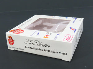 1:400 Scale AeroClassics Die-Cast Quebecair Boeing B737-296 Airliner C-GQBA