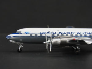 1:400 Scale Aero/ Latin Classics CMA Mexicana Douglas DC-7C Aircraft