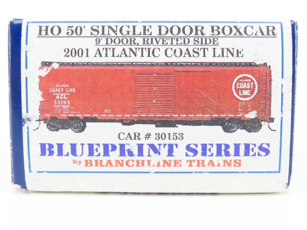 HO Scale Branchline Blueprint Series 2001 ACL 50&#39; Single Door Boxcar #30153 Kit