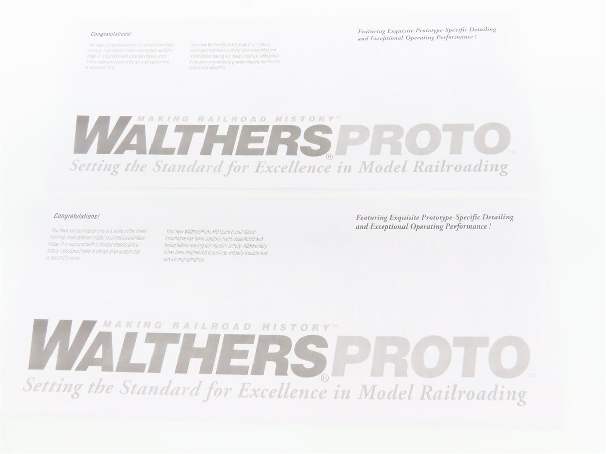 HO Walthers Proto 920-41363 PRR Broadway Limited E8A/A Diesel Set w/ DCC &amp; Sound