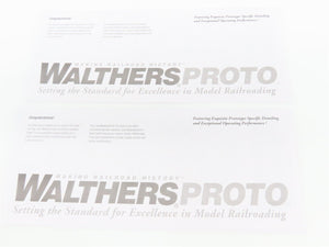 HO Walthers Proto 920-41363 PRR Broadway Limited E8A/A Diesel Set w/ DCC & Sound