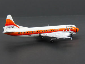 1:400 Scale Electra Jets Jet-X JX201 Die-Cast PSA Lockheed L-188 Airliner N171PS