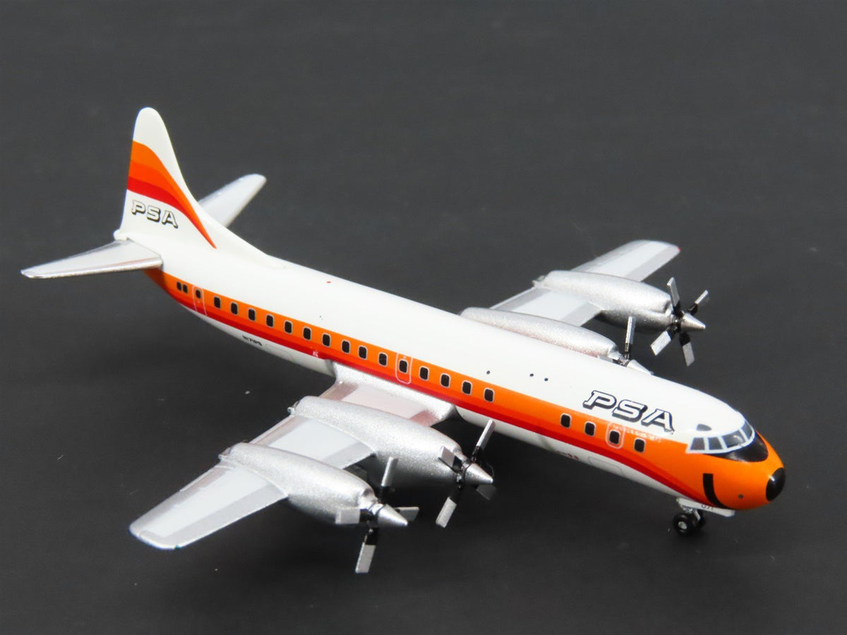 1:400 Scale Electra Jets Jet-X JX201 Die-Cast PSA Lockheed L-188 Airliner N171PS