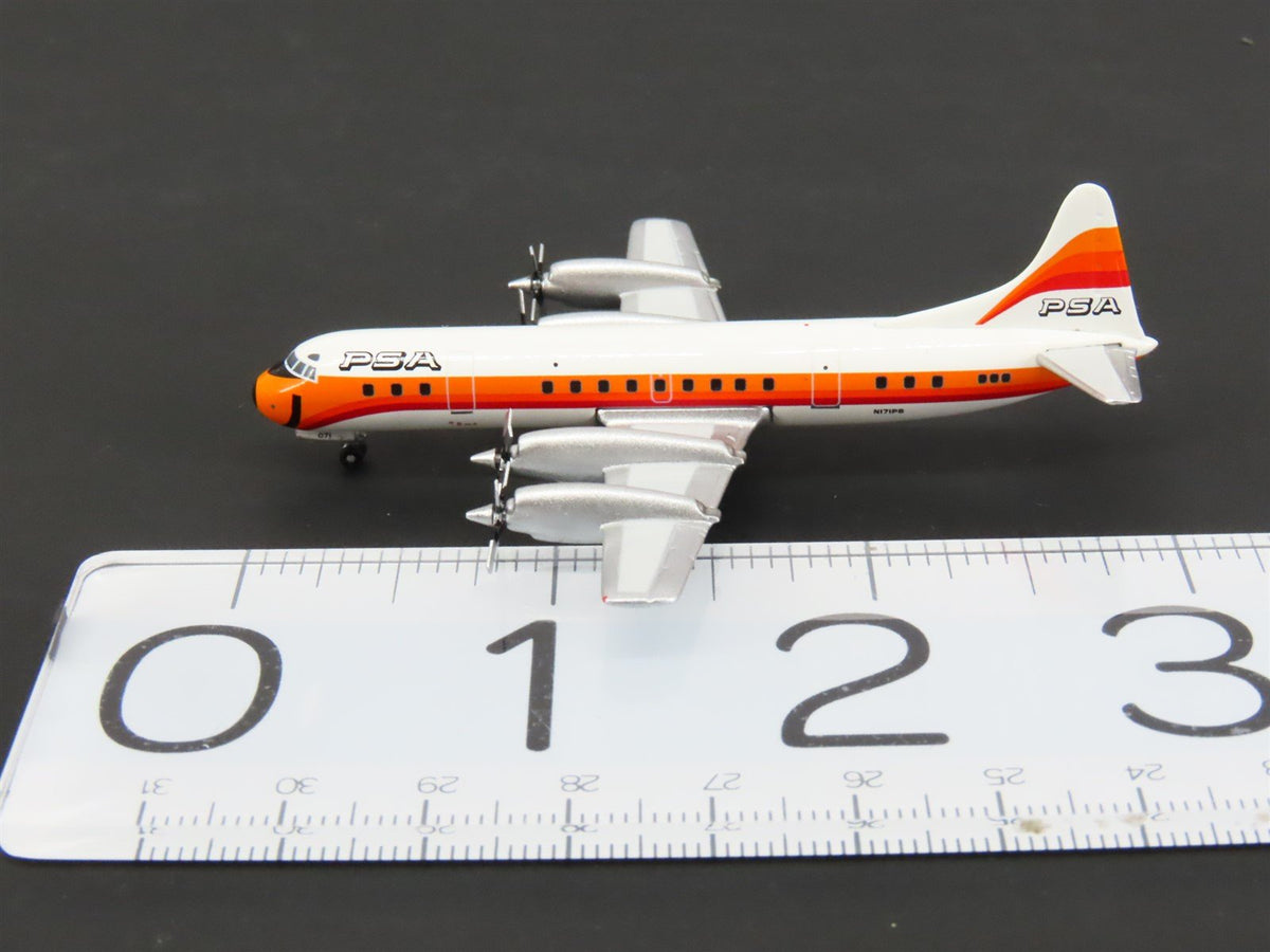 1:400 Scale Electra Jets Jet-X JX201 Die-Cast PSA Lockheed L-188 Airliner N171PS