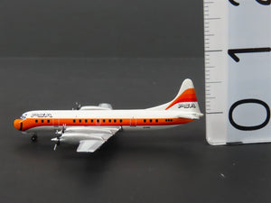 1:400 Scale Electra Jets Jet-X JX201 Die-Cast PSA Lockheed L-188 Airliner N171PS