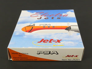 1:400 Scale Electra Jets Jet-X JX201 Die-Cast PSA Lockheed L-188 Airliner N171PS