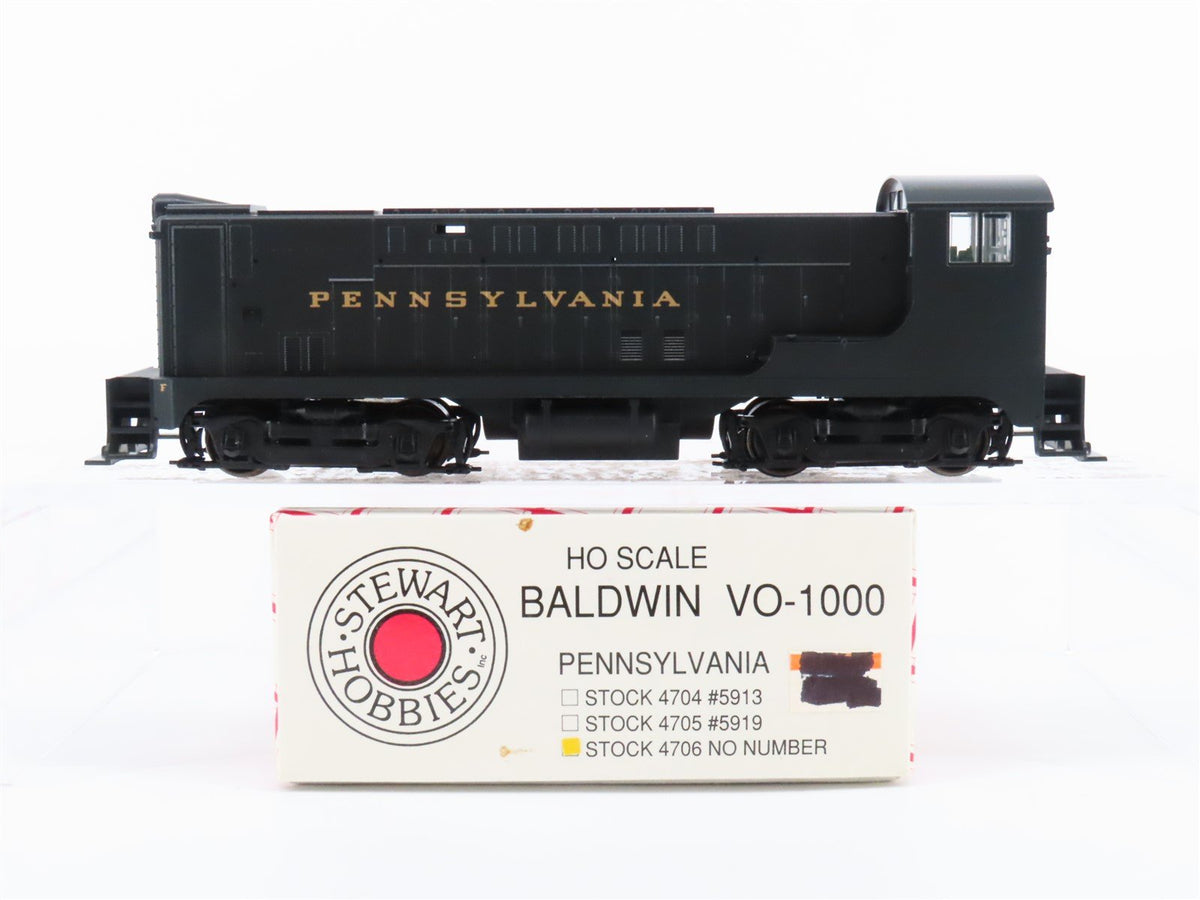 HO Scale Stewart 4706 PRR Pennsylvania Baldwin VO-1000 Diesel No# - DCC Ready