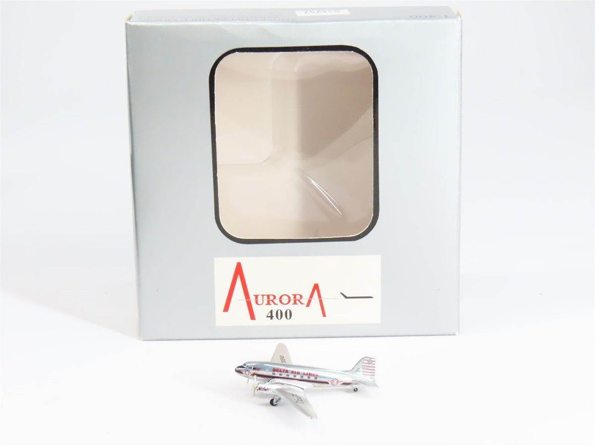 1:400 AeroClassics Aurora 400 Die-Cast Delta Air Line Douglas DC-3 Airliner