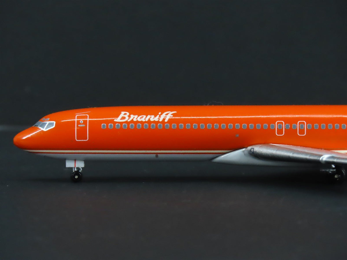 1:400 Scale Aero Classics Die-Cast Braniff Boeing B-727-227 Aircraft N463BN