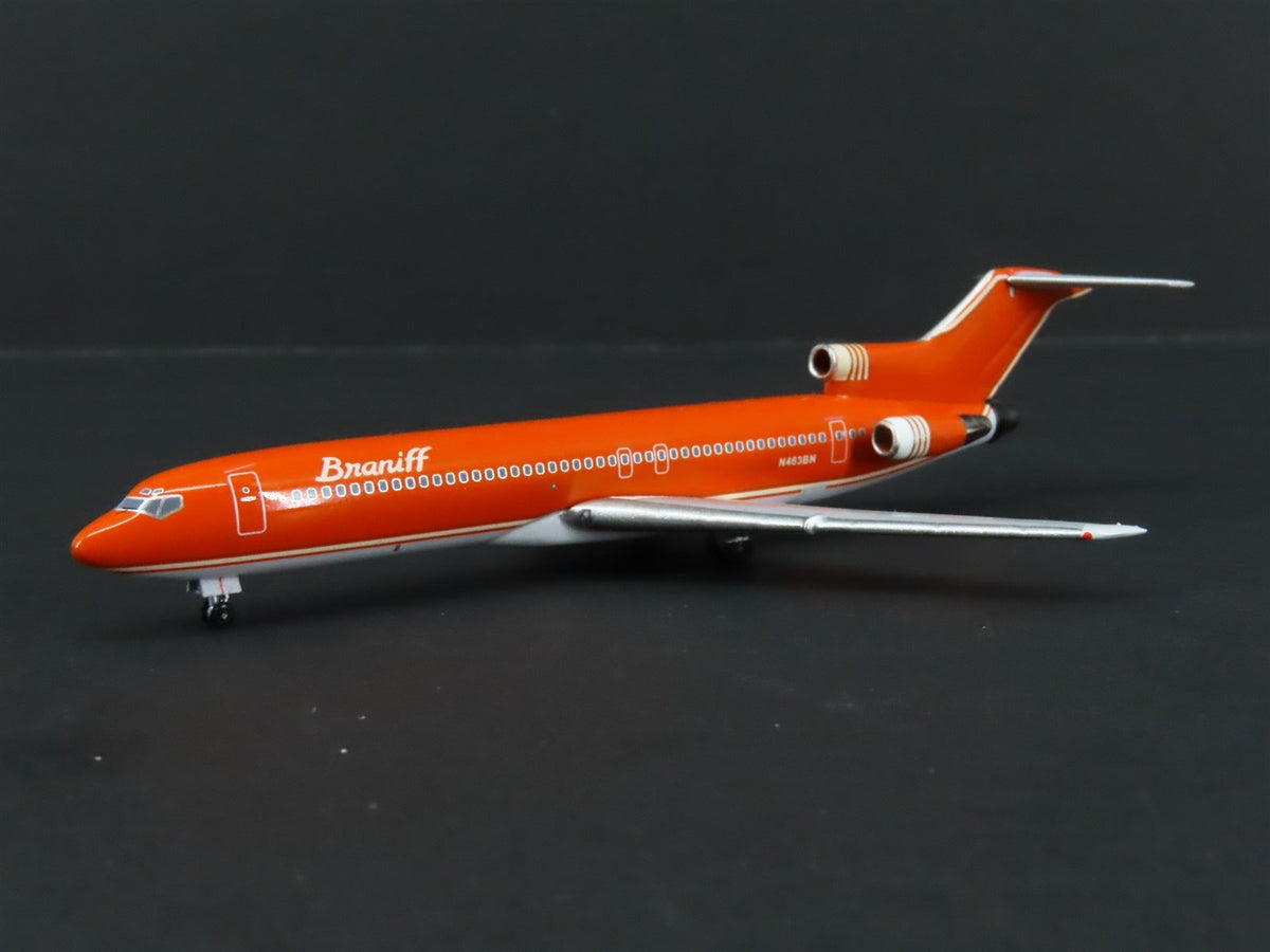 1:400 Scale Aero Classics Die-Cast Braniff Boeing B-727-227 Aircraft N463BN