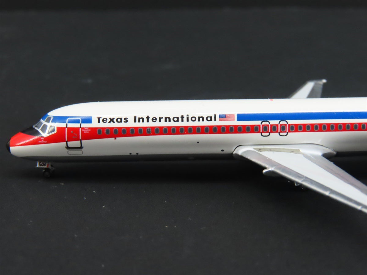 1:400 AeroClassics Die-Cast Texas International Douglas DC-9 Airliner N3504T