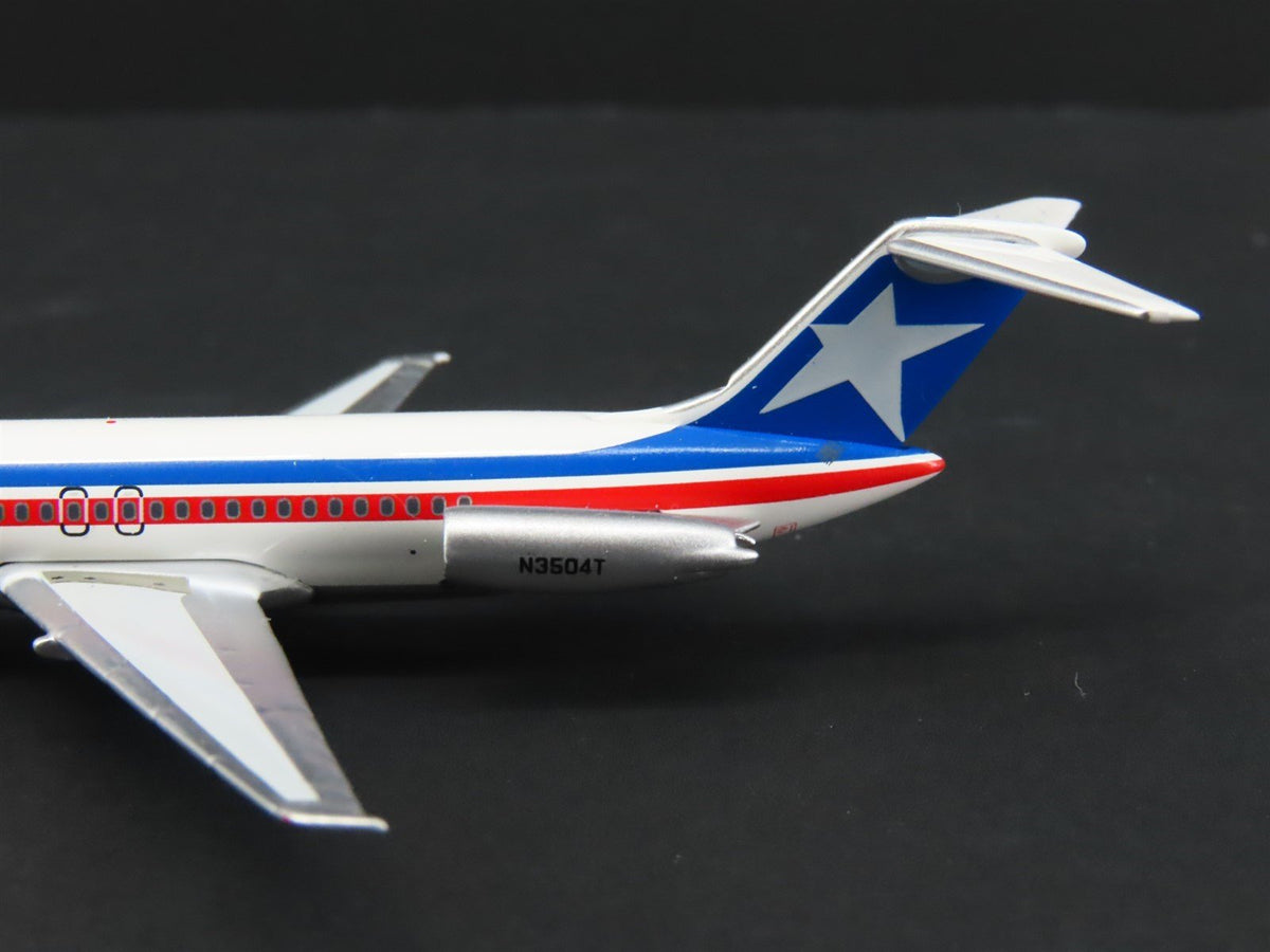 1:400 AeroClassics Die-Cast Texas International Douglas DC-9 Airliner N3504T