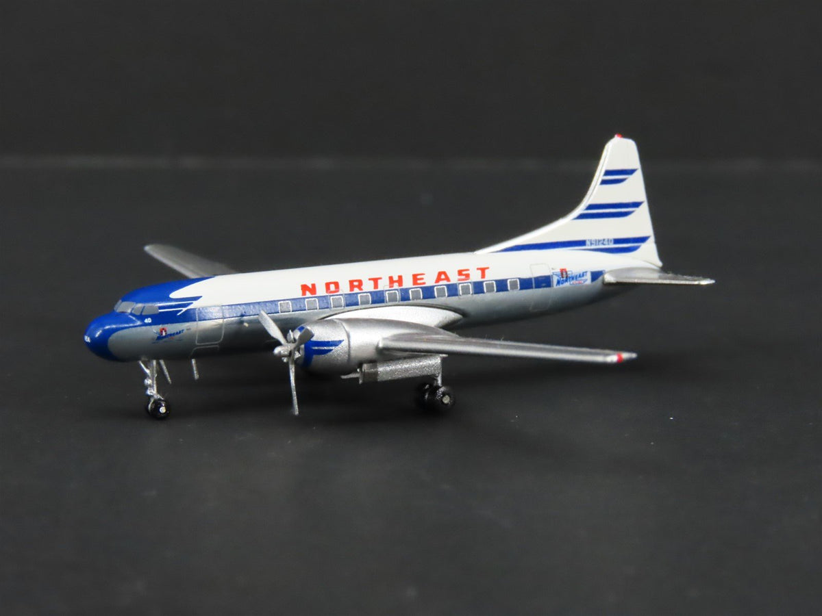 1:400 Scale Aero Classics Die-Cast Northeast Convair CV-240-13 Aircraft N91240