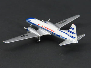 1:400 Scale Aero Classics Die-Cast Northeast Convair CV-240-13 Aircraft N91240